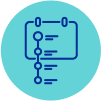 Icon of scheduling