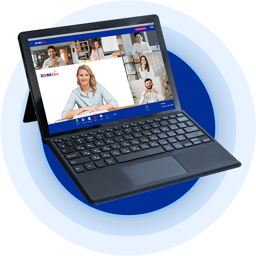 Girl using laptop hero