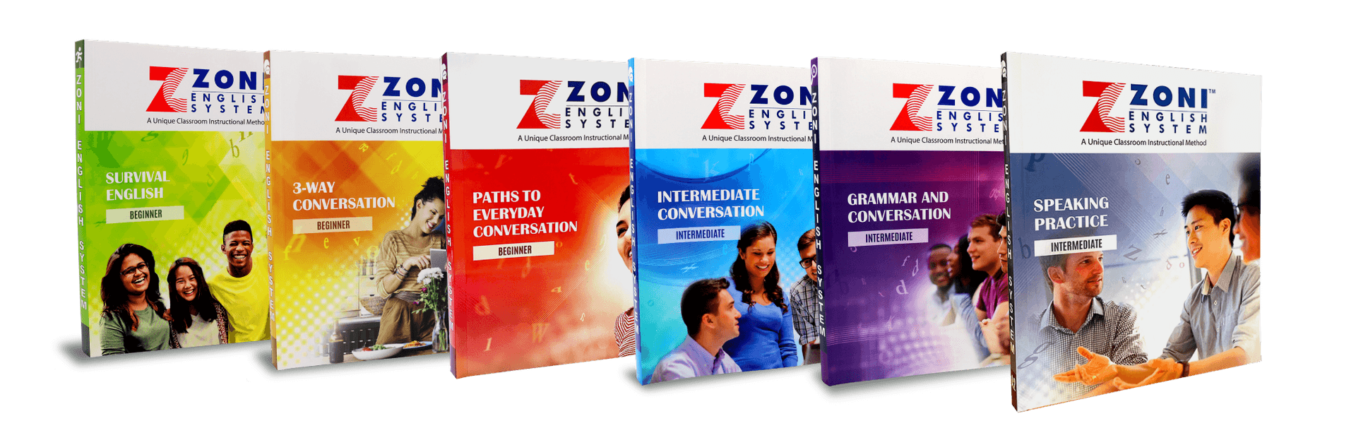ZoniLive collection of educational books for online learning and skill development