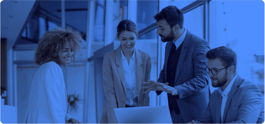 ZoniLive business people collaborating in an online class